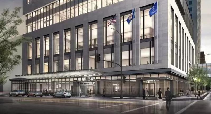 Hilton Rochester Mayo Clinic Area Eksteriør bilde